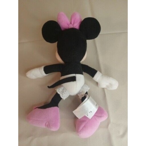 Walt Disney Just Play Minnie Mouse pink polka dot plush 10" T8 - Picture 2 of 5